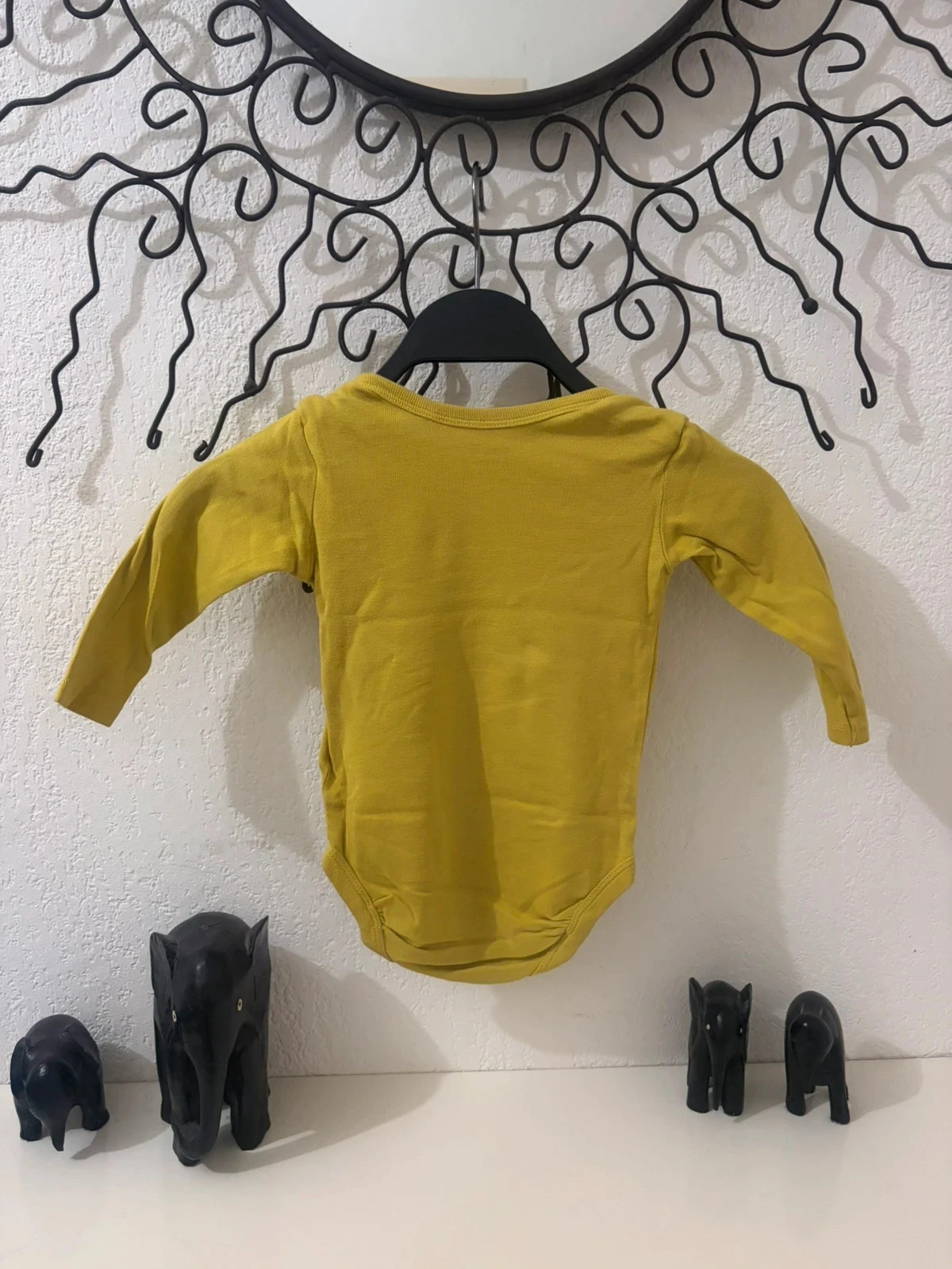 Set van 4 lange mouw body's Lupilu Aapjes & Beren – Biologisch katoen – Maat 74/80 (6-12 maanden) – photo 13